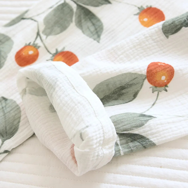 Women’s Cotton Kimono Pajama Set