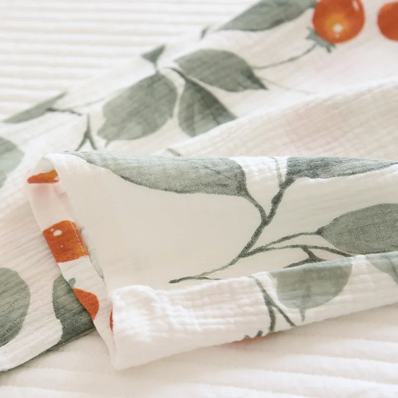 Women’s Cotton Kimono Pajama Set