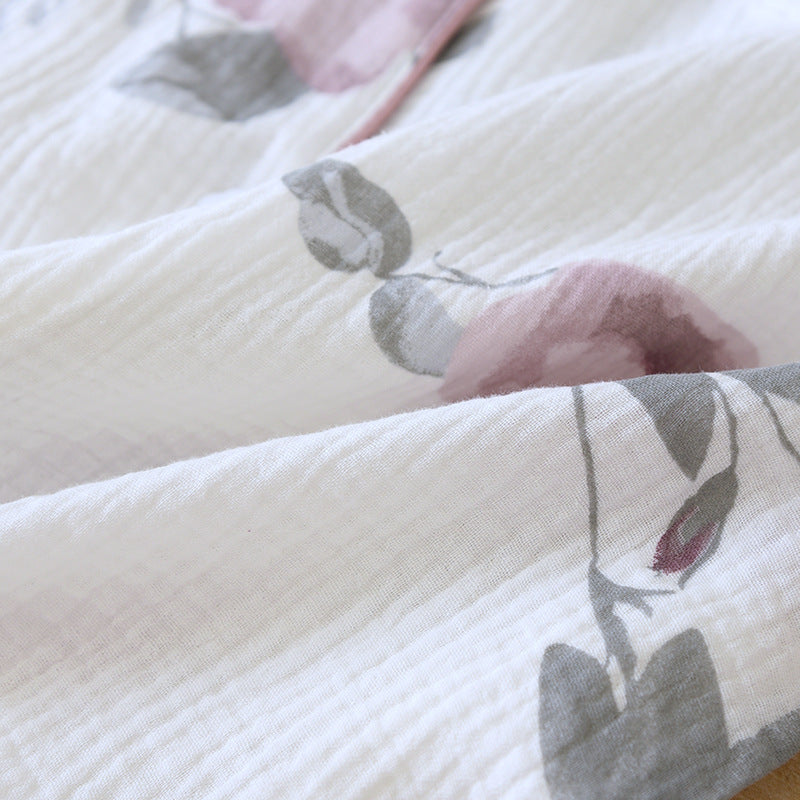 Women’s Breathable Cotton Crepe Pajama Set