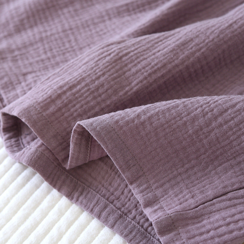 Women’s Breathable Cotton Crepe Pajama Set