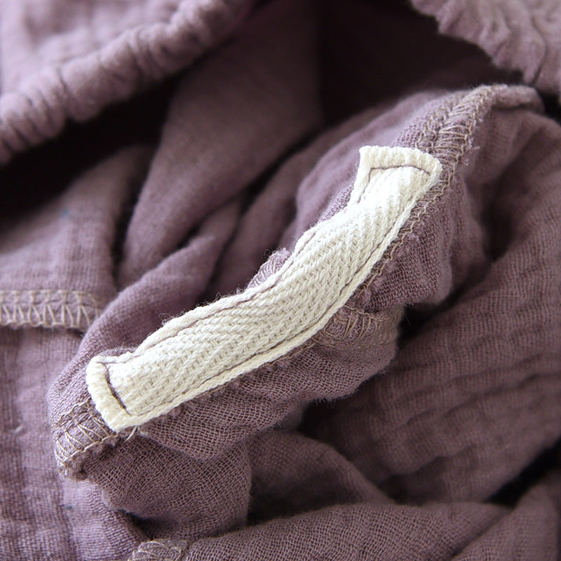 Women’s Breathable Cotton Crepe Pajama Set