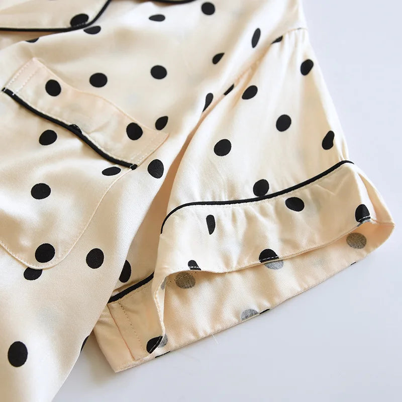 Women’s Viscose 3-Piece Pajama Set