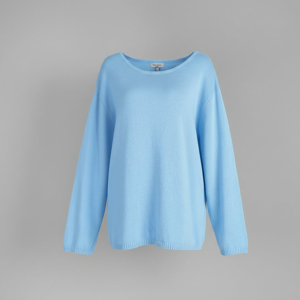 Backless Loose Knit Sweater