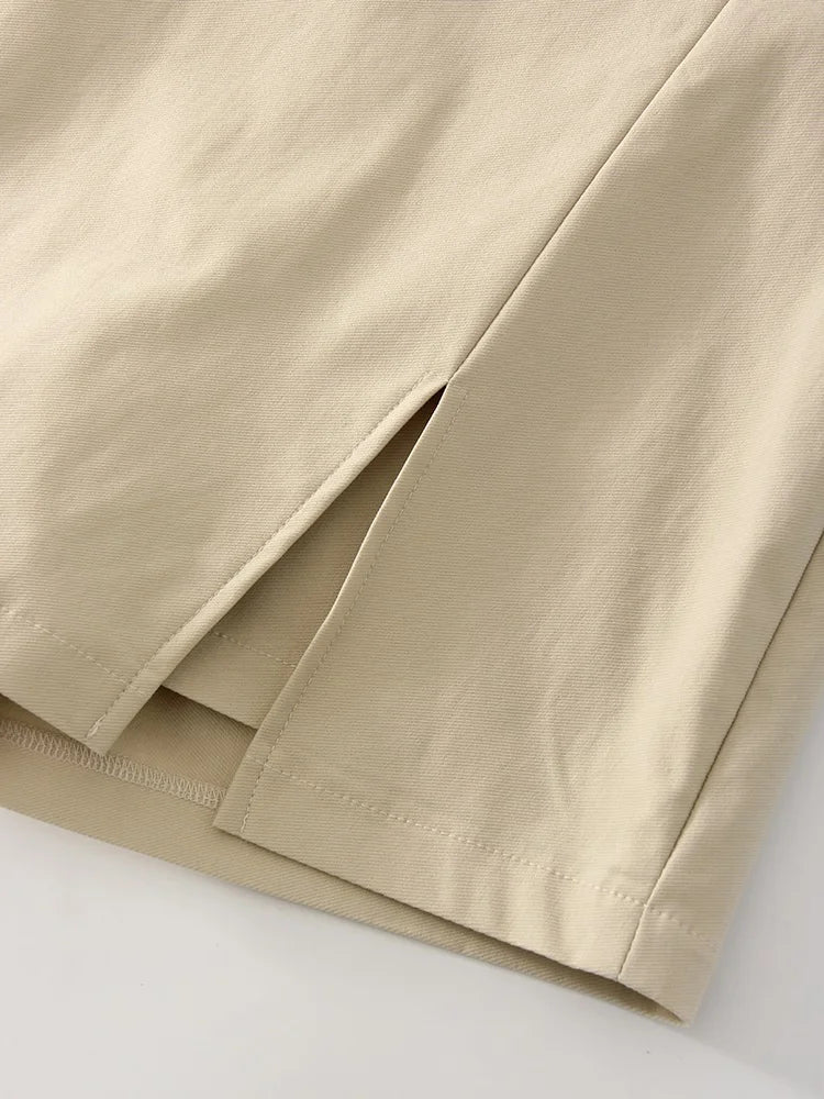 High Waist Mini Skort