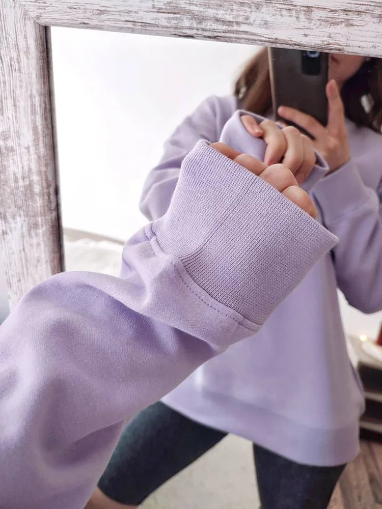 Oversized Cotton Sweatshirt