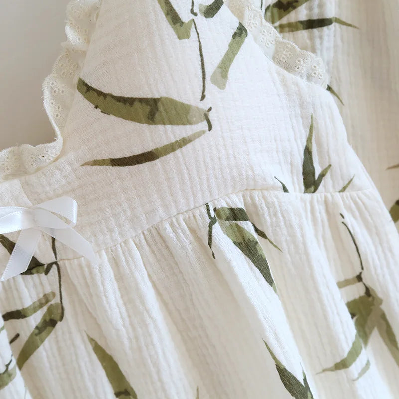 Women’s Pure Cotton Crepe Pajama Set