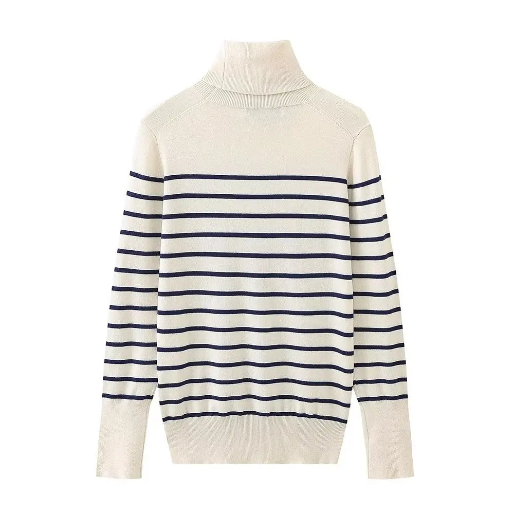 Classic Turtleneck Knit Sweater