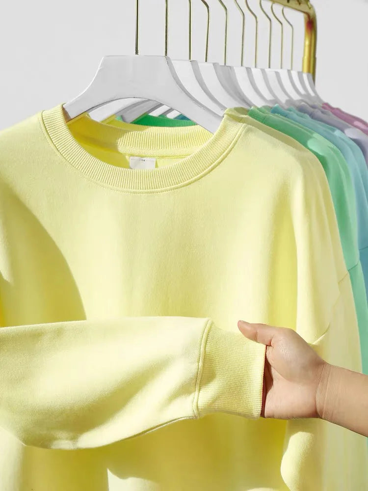 Oversized Cotton Sweatshirt