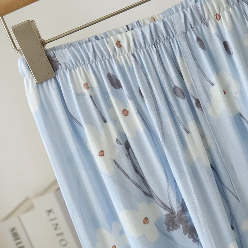 Women’s Cotton-Silk Pajama Set