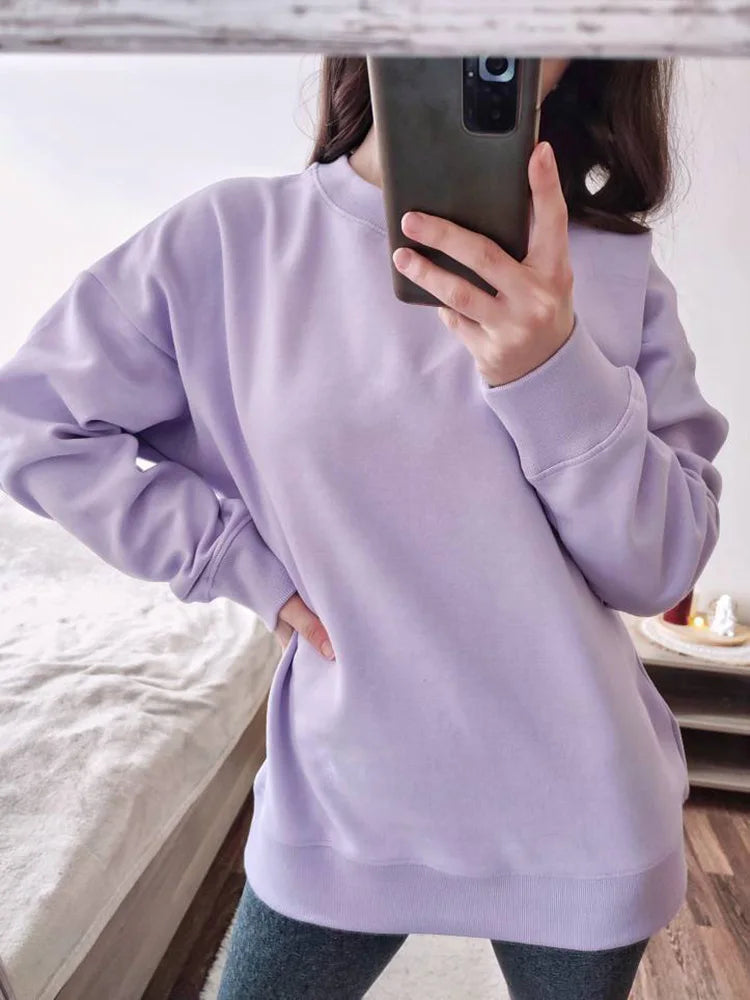 Oversized Cotton Sweatshirt