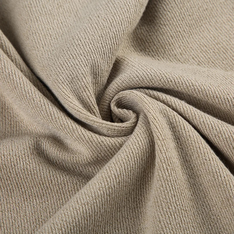 Patchwork Knit Short Dress