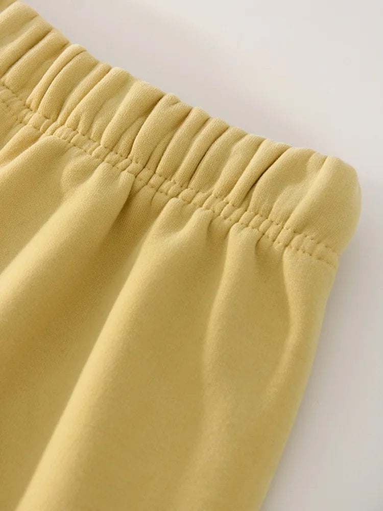 Wide-Leg Fleece Sweatpants