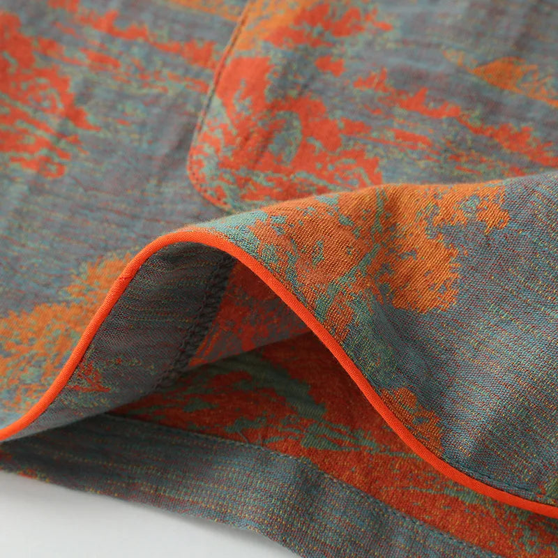 Women’s 100% Cotton Jacquard Pajama Set