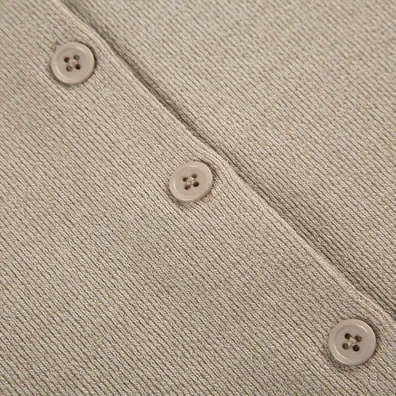 Patchwork Knit Short Dress