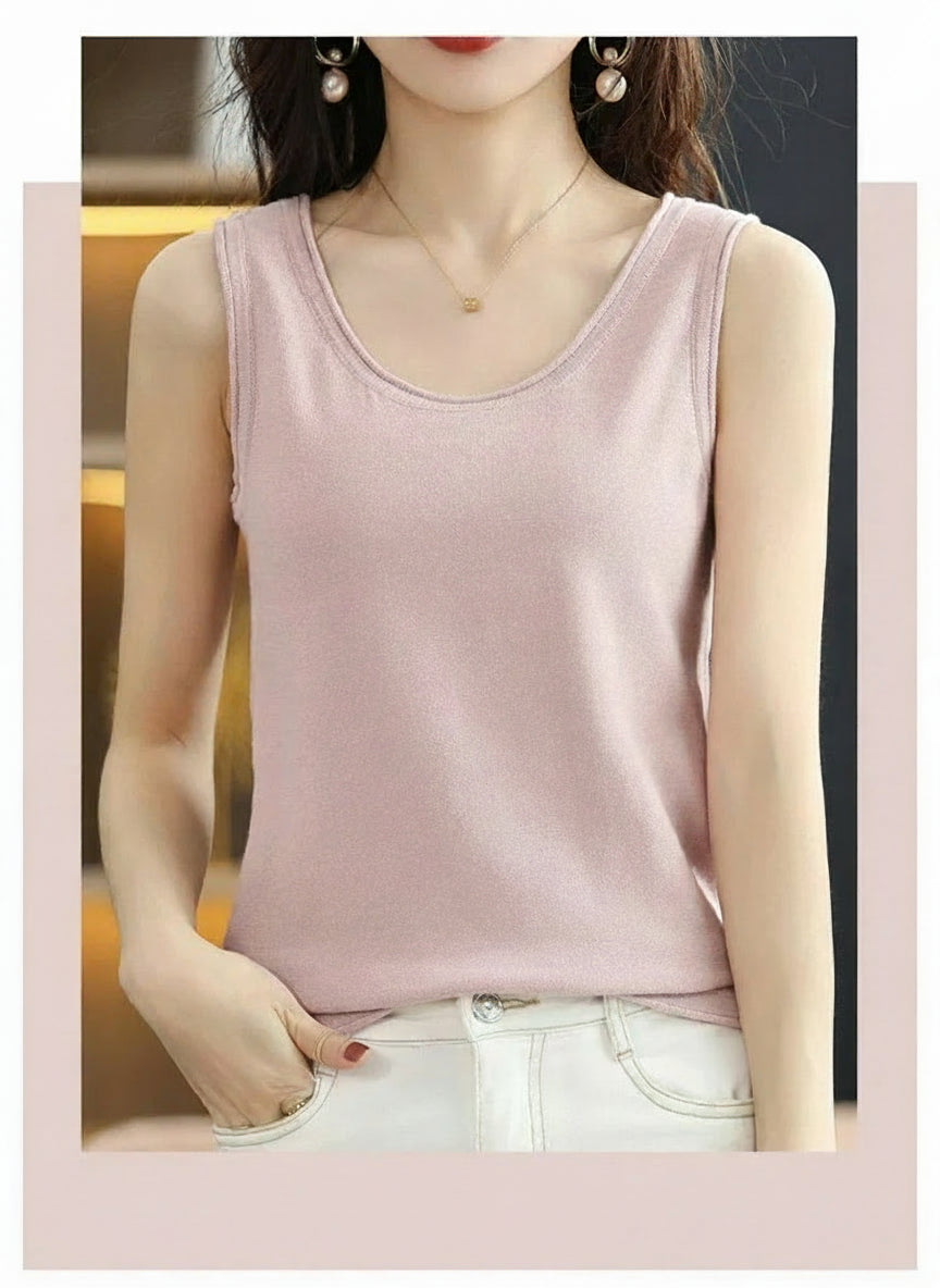 Cotton Sleeveless Tank Top
