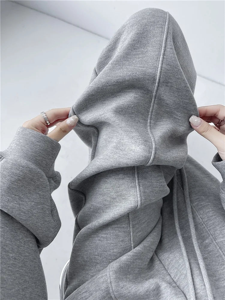 High Waist Wide-Leg Trousers