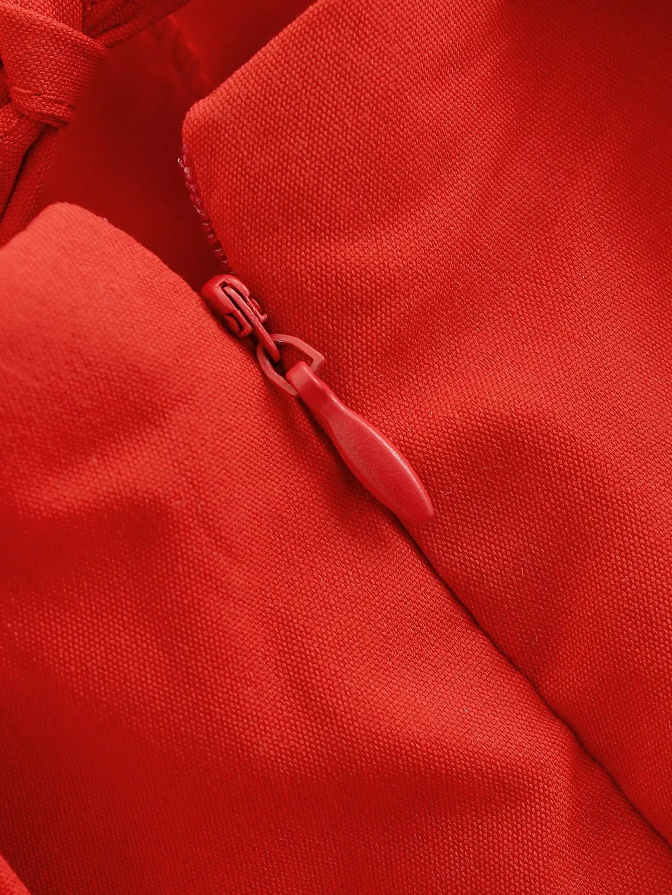 Red Backless Halter Pleated A-Line Maxi Dress