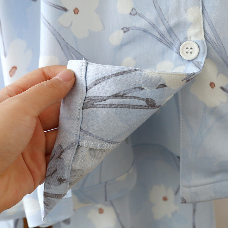 Women’s Cotton-Silk Pajama Set