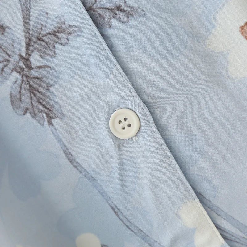 Women’s Cotton-Silk Pajama Set