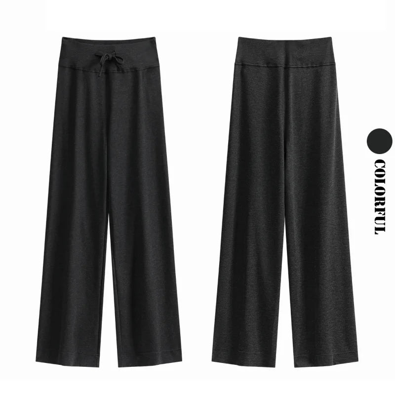 Women’s Wide-Leg Yoga Pants with Pockets