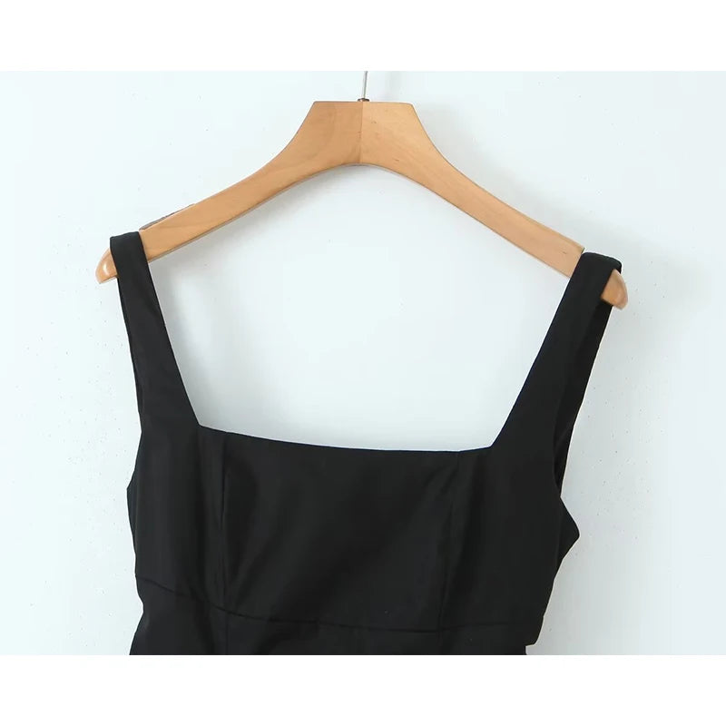 Backless Tie-Bow Pleated Mini Dress