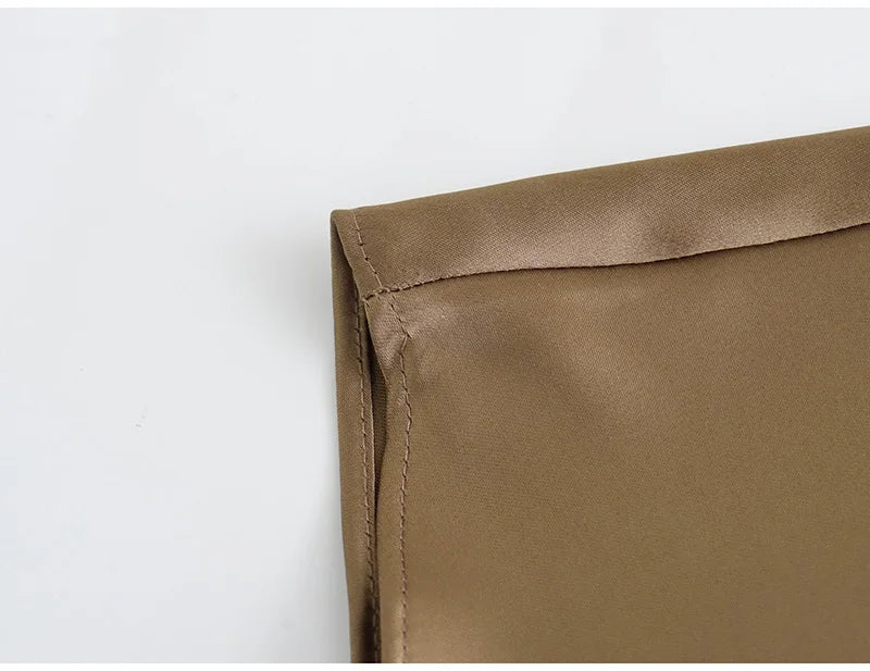 Elegant Satin Maxi Dress