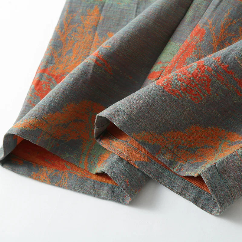 Women’s 100% Cotton Jacquard Pajama Set