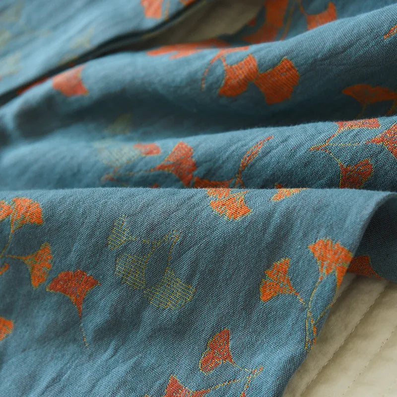 Women’s Cotton Jacquard Pajama Set