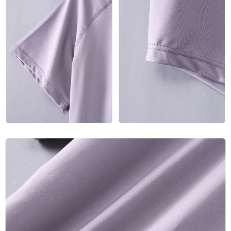 Quick Dry Sports T Shirt Loose Fit Summer Training Top