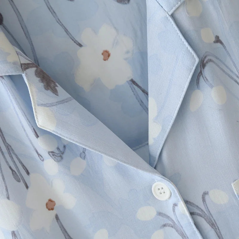 Women’s Cotton-Silk Pajama Set