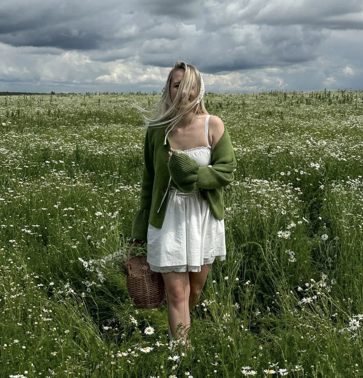 Ribbed Patchwork Knit Cardigan