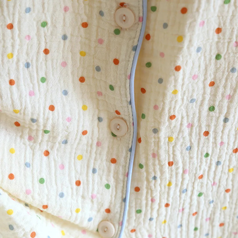 Women’s Cotton Crepe 3-Piece Pajama Set