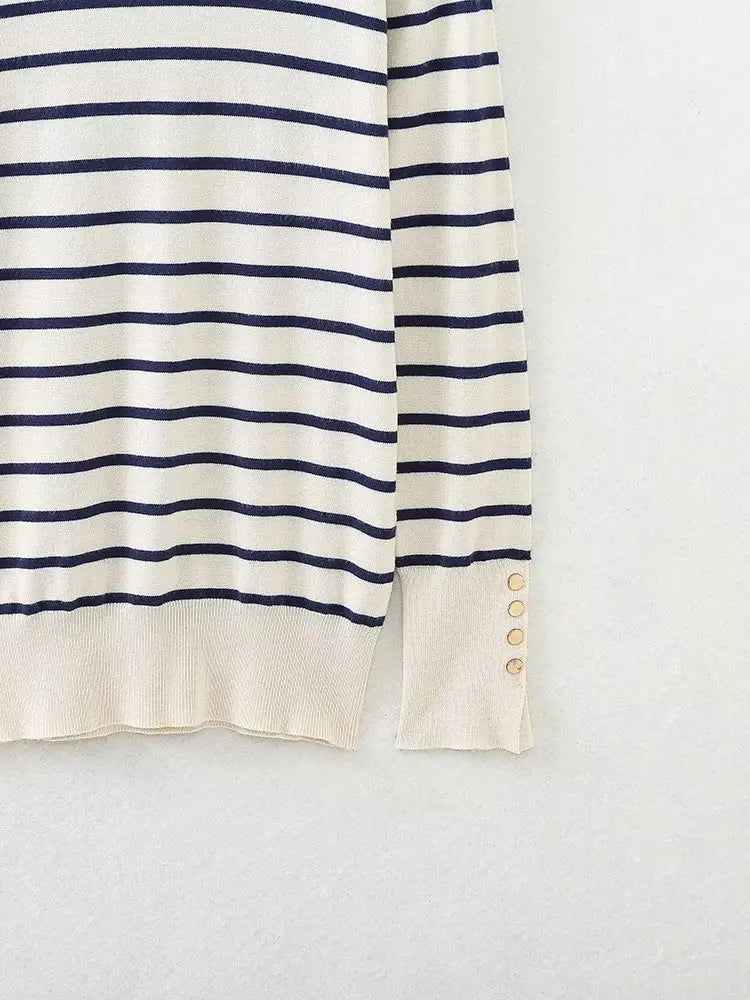 Classic Turtleneck Knit Sweater