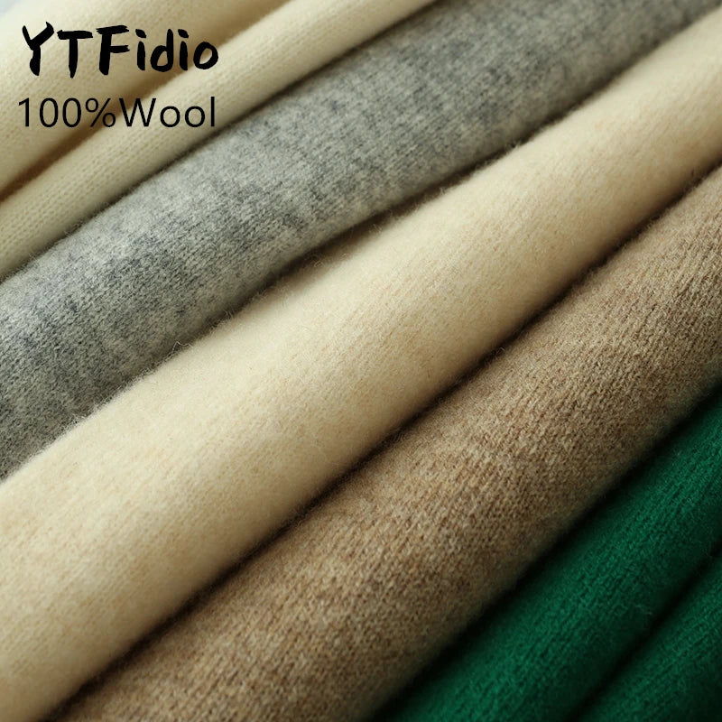 Wool V-Neck Sleeveless Knit