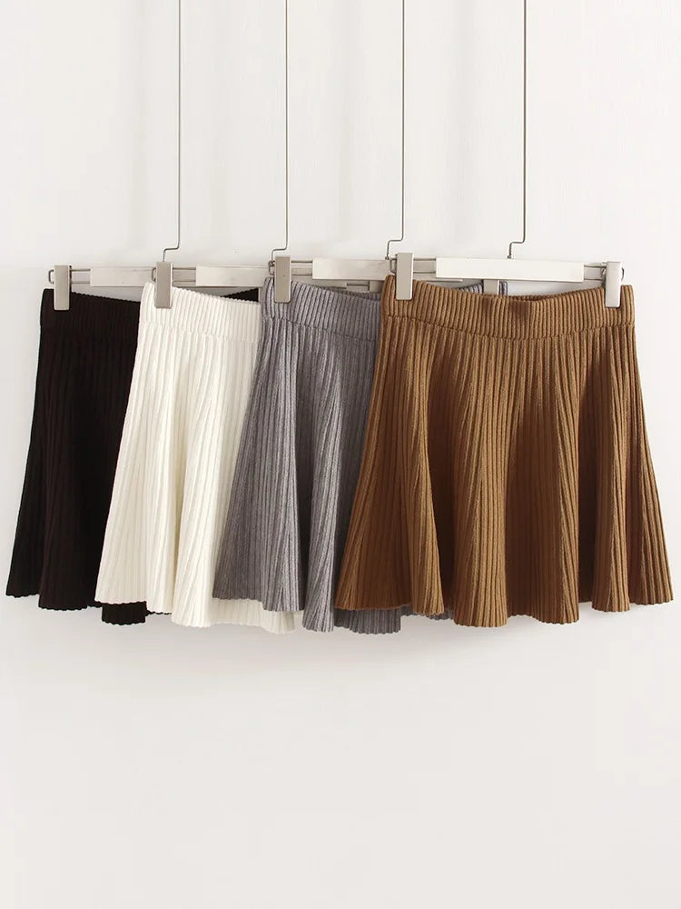 Knit Sweater & Mini Skirt Co-Ord