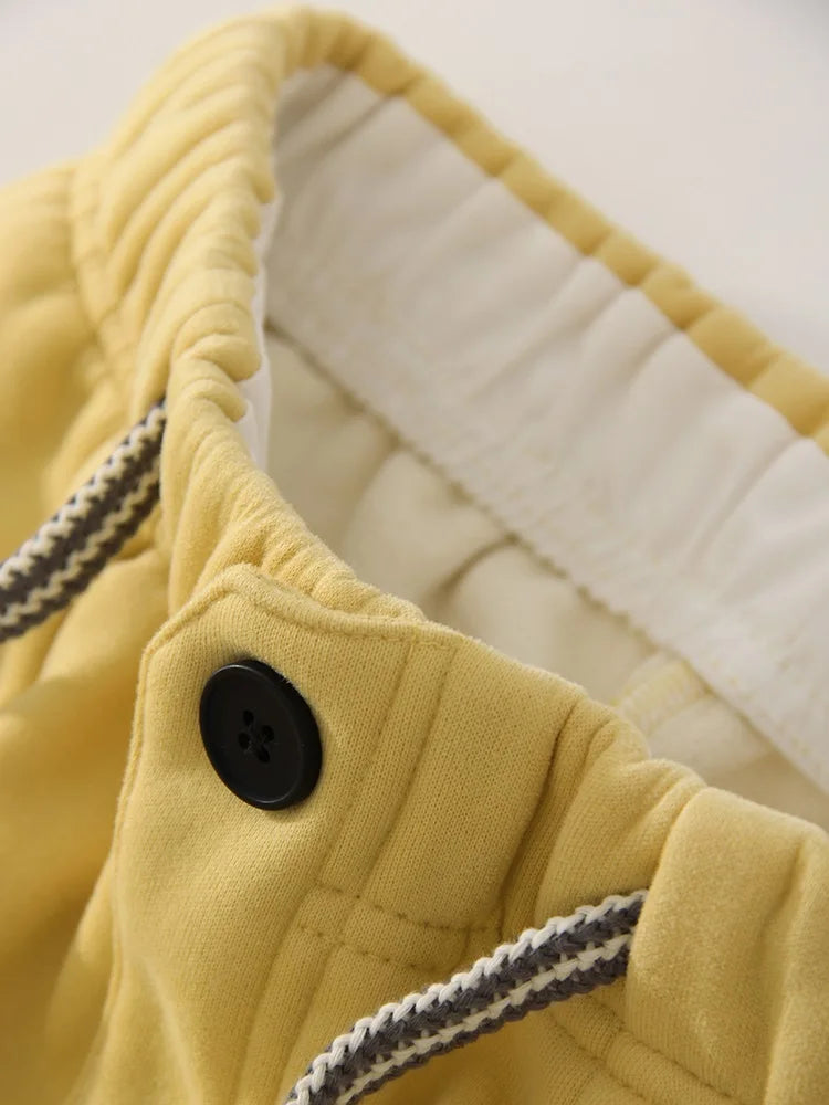 Wide-Leg Fleece Sweatpants