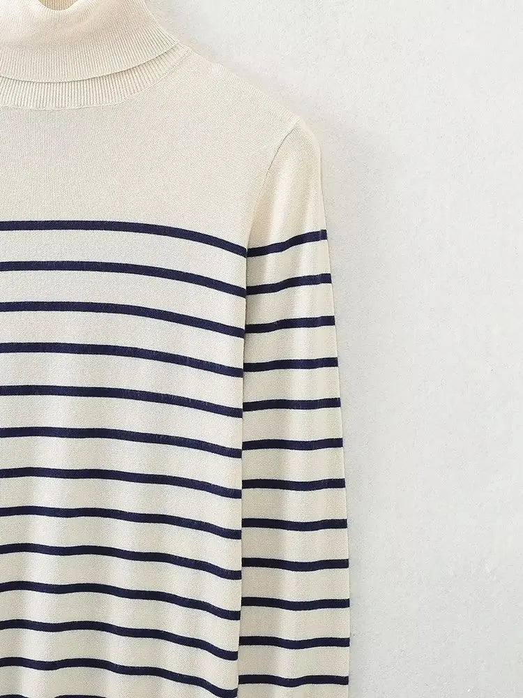 Classic Turtleneck Knit Sweater