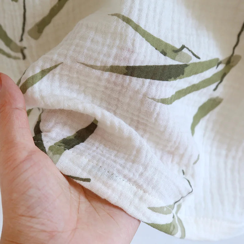 Women’s Pure Cotton Crepe Pajama Set