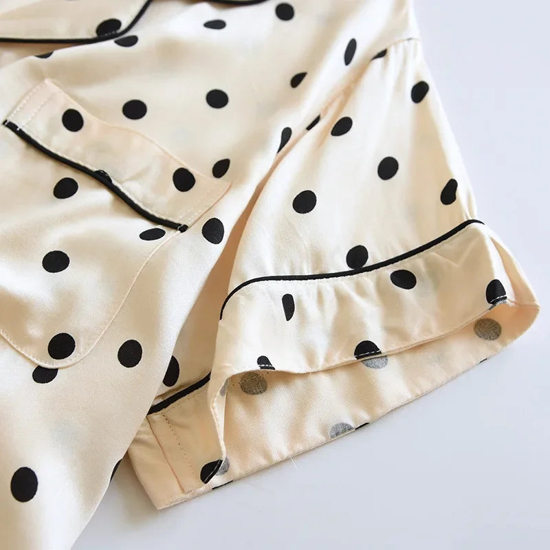 Women’s Viscose 3-Piece Pajama Set