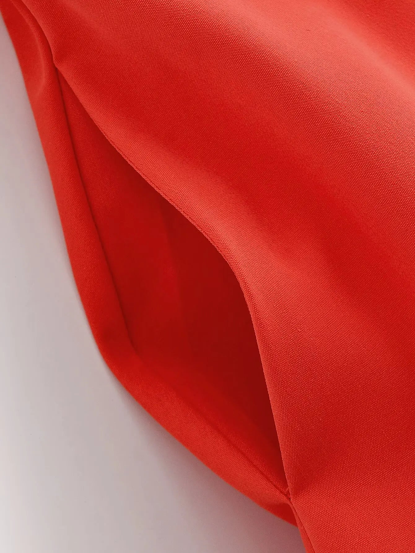 Red Backless Halter Pleated A-Line Maxi Dress