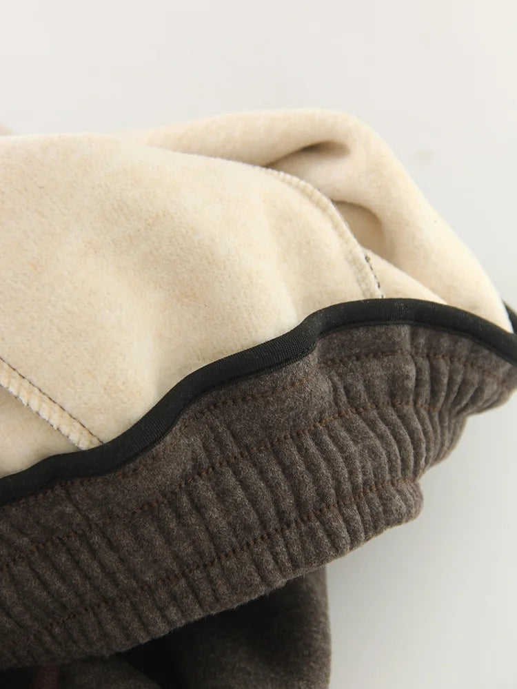 High Waist Wide-Leg Trousers