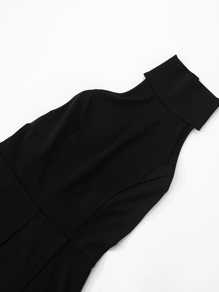 Off-Shoulder Ruffled Patchwork Romper