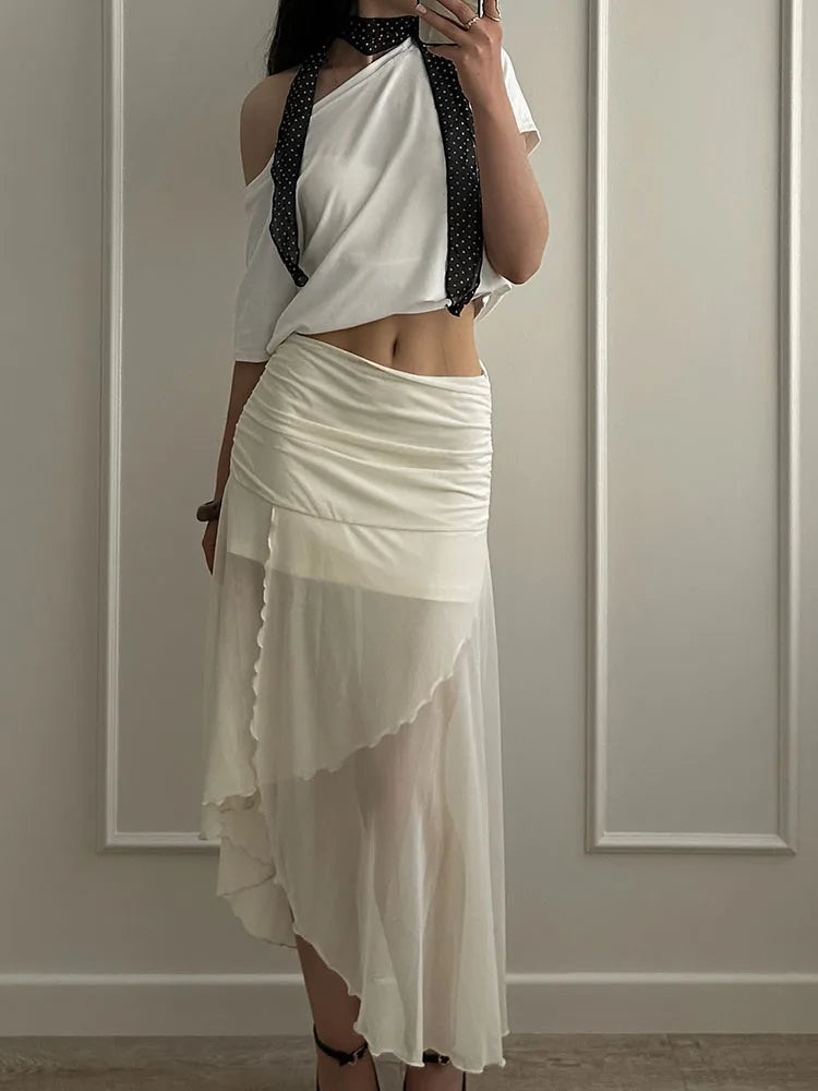 Off-Shoulder Oversized T-Shirt