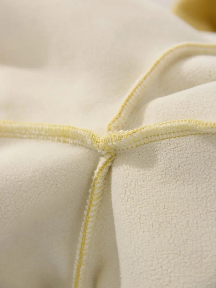 Wide-Leg Fleece Sweatpants