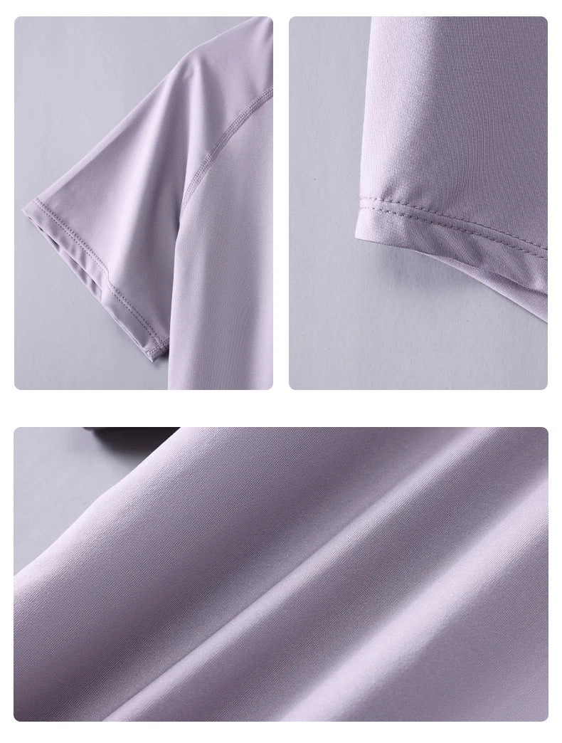 Quick Dry Sports T Shirt Loose Fit Summer Training Top