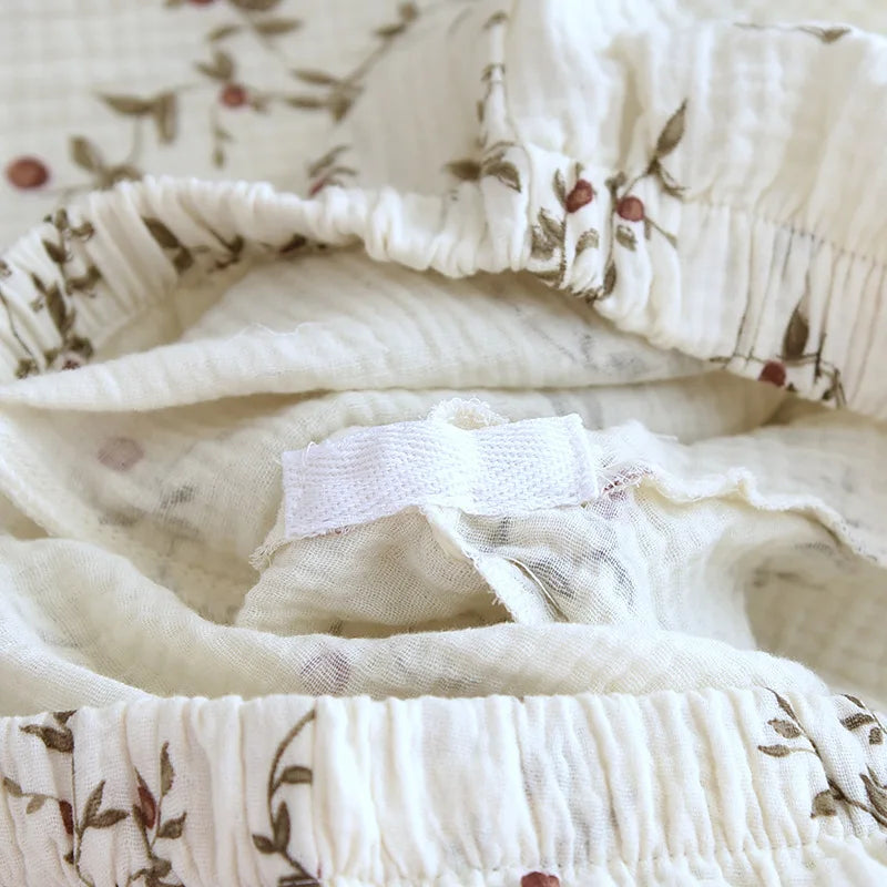 Women’s Soft Cotton Crepe Pajama Set