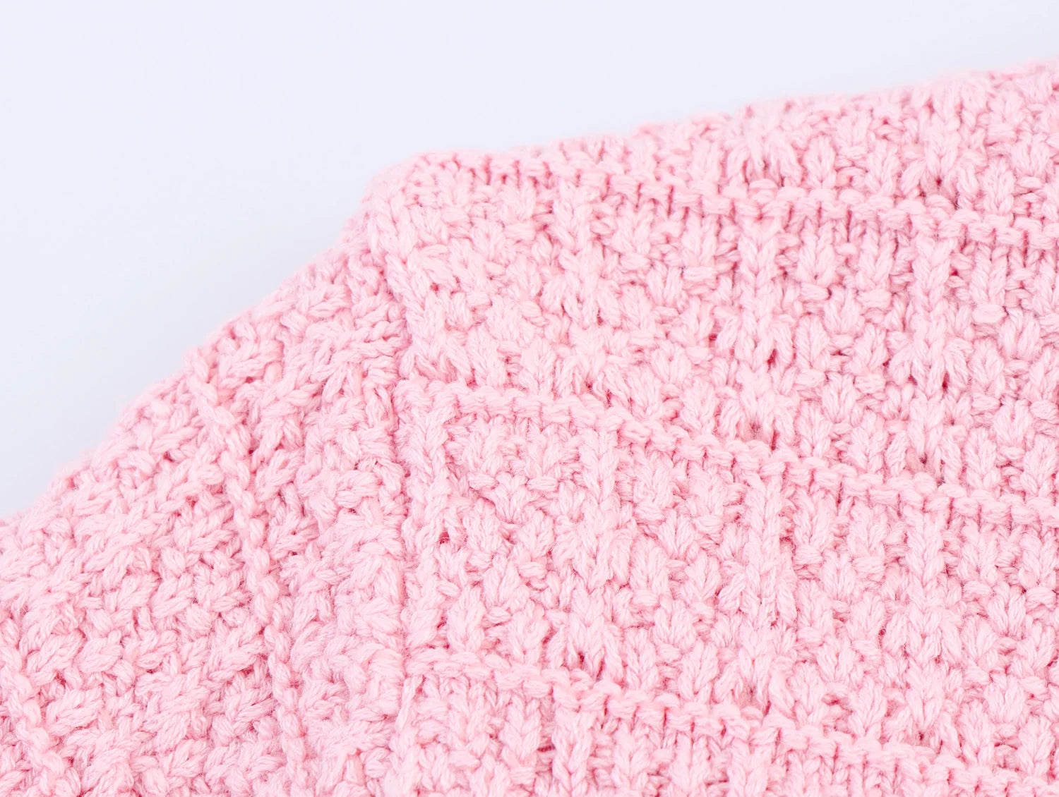 Short-Sleeve Knit Button Cardigan