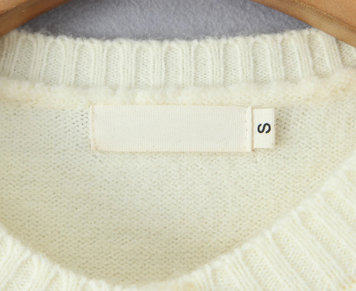 Cherry Embroidered Knit Cardigan