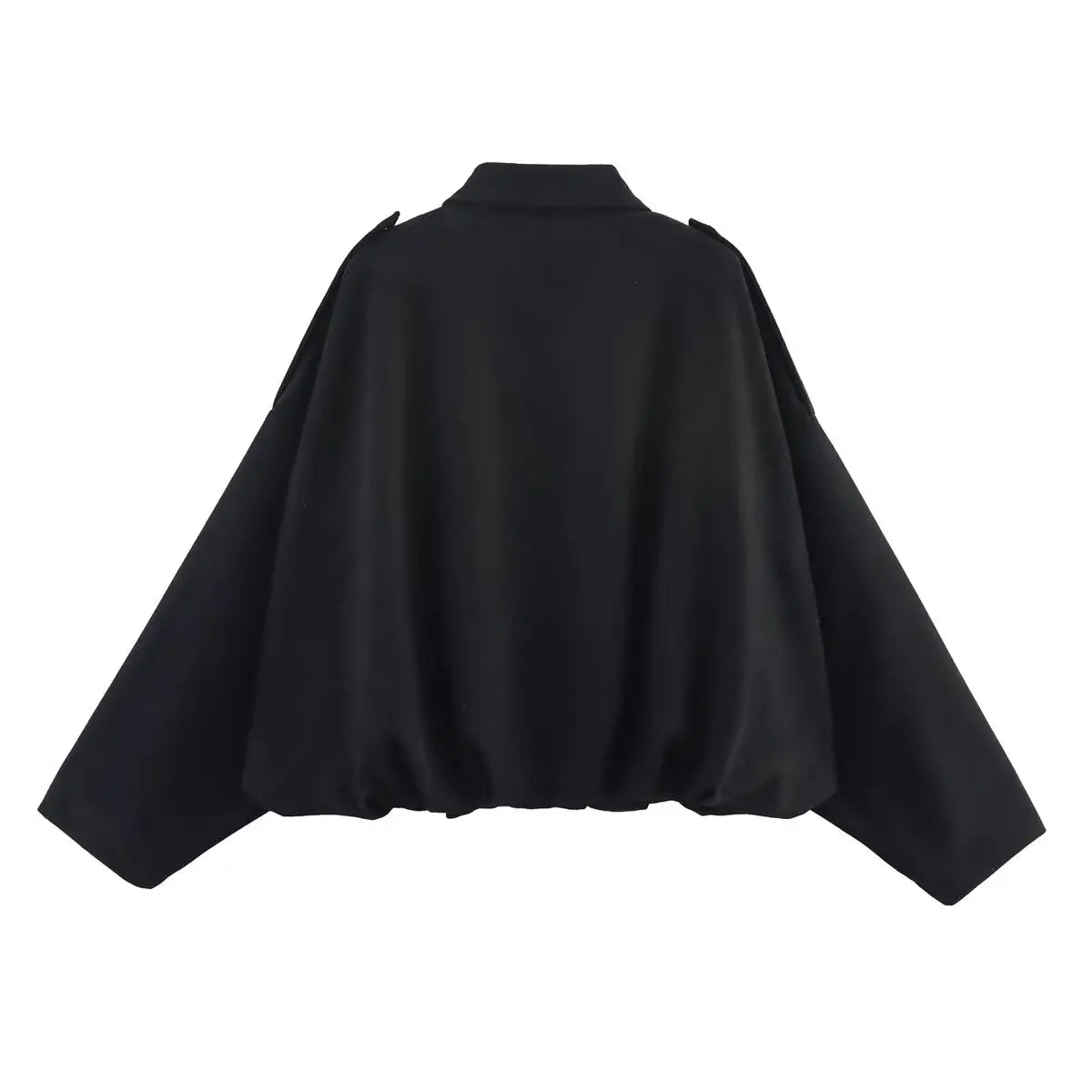 Black:: cape on a white background