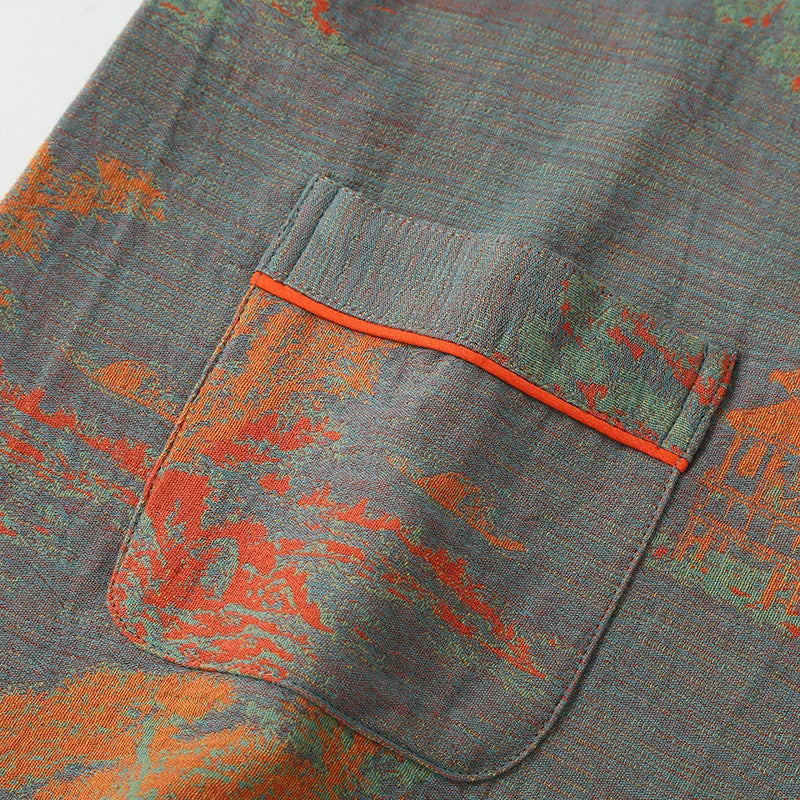 Women’s 100% Cotton Jacquard Pajama Set